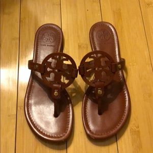 Tory Burch Shoes - Tory Burch Logo Sandals - Size 8.5 Tory Burch Shoes - Tory Burch Logo Sandals - Size 8.5